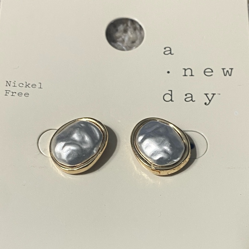 A New Day Gold and Silver Earrings